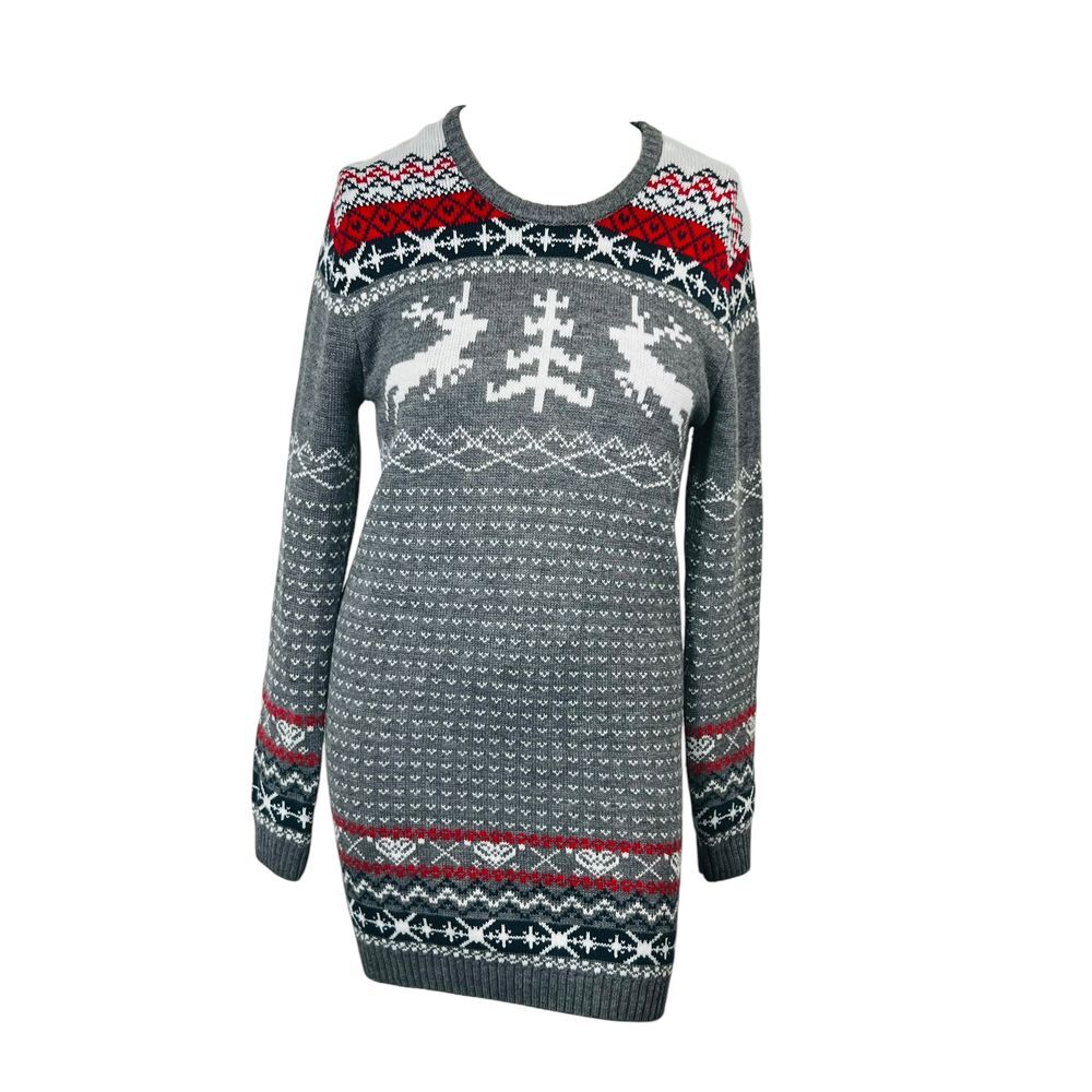 For Girls and Perfect Life Sweater Dress Reindeer Christmas Tree‎ Holiday Warm